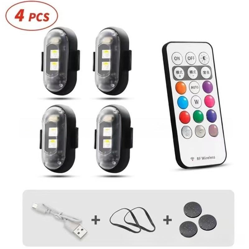 Rechargeable RGB Car Ambient Light