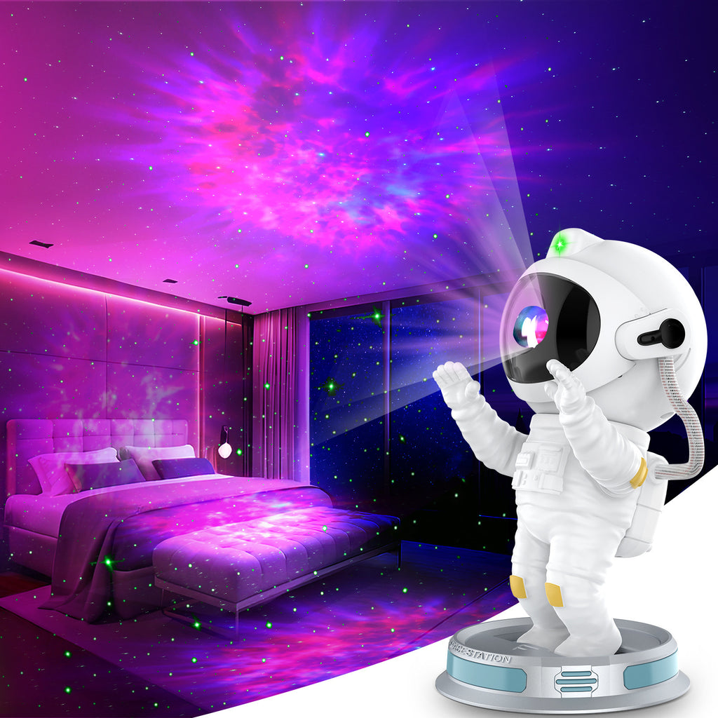 Star projector with multiple lighting effects
