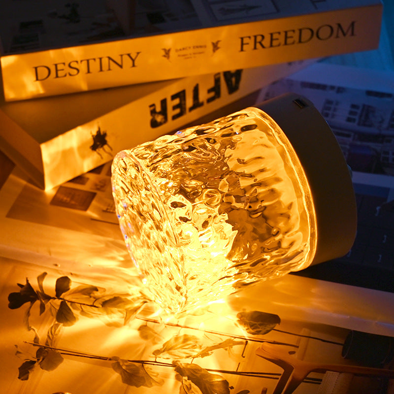 Aesthetic Water Ripple Lamp for Living Room