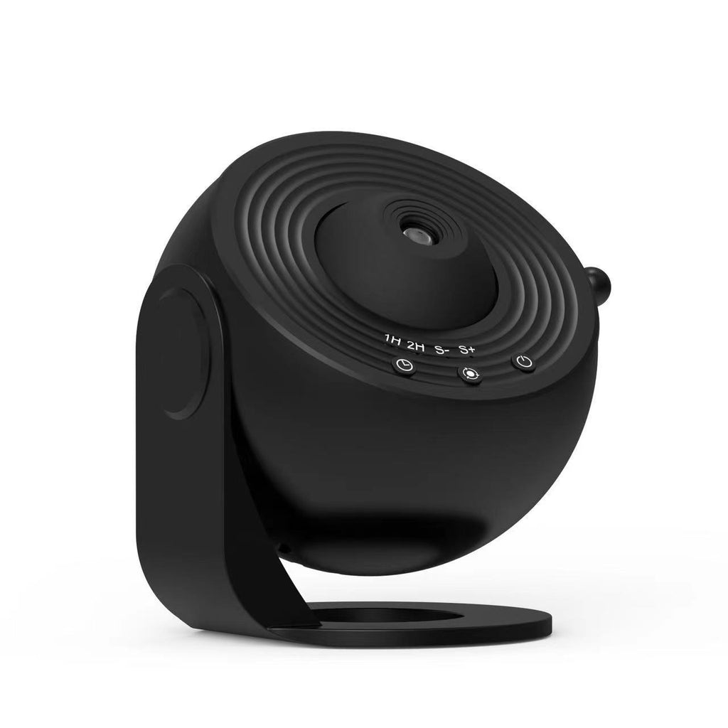 Black galaxy projector lamp