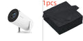White Smart Mini Projector with Protective Carrying Case