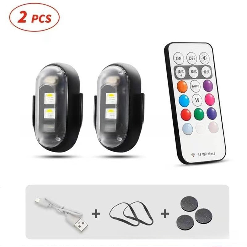 Wireless LED Warning Light for Vehicles