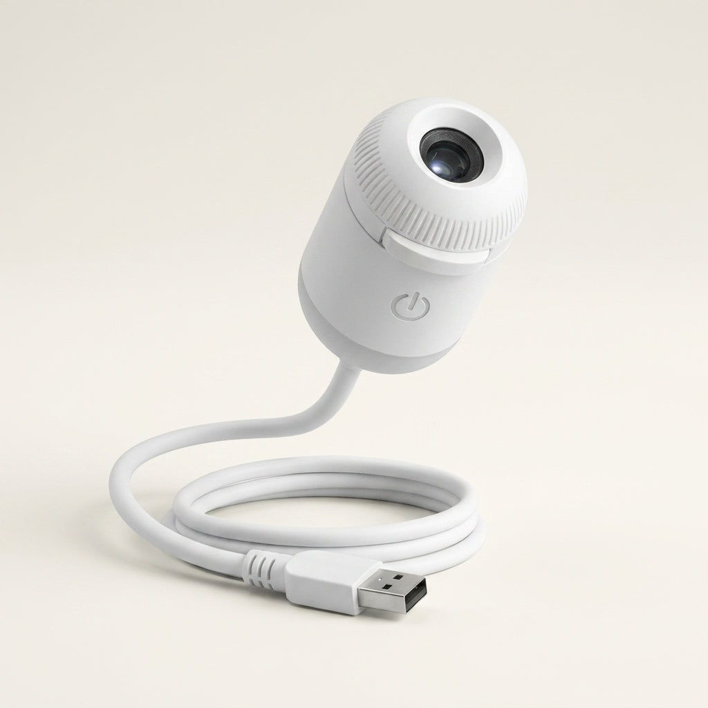 Close-up of the USB Galaxy Projector Night Light