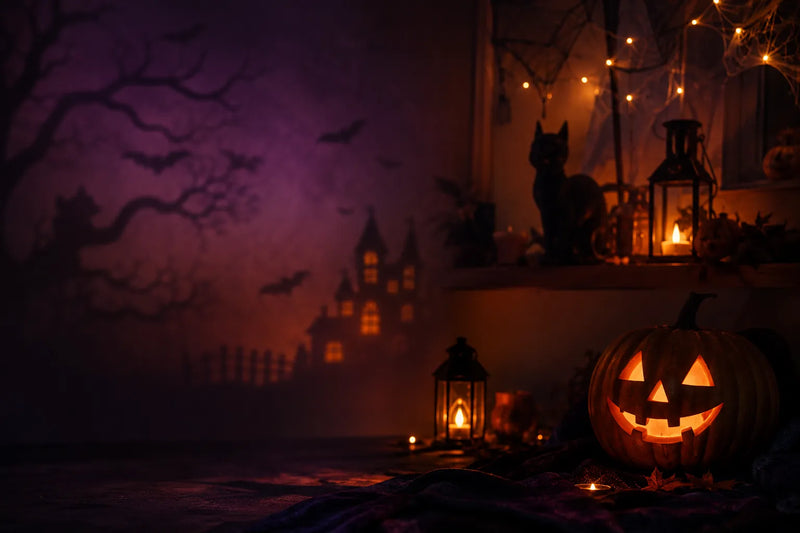 Halloween Collection featuring smart projectors and spooky home decor by ZensGlow