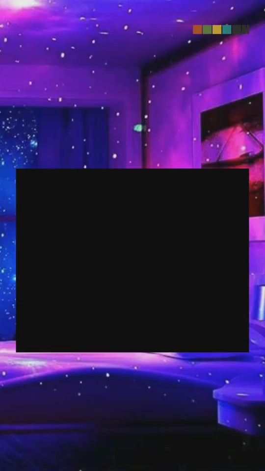 Northern Lights projector video